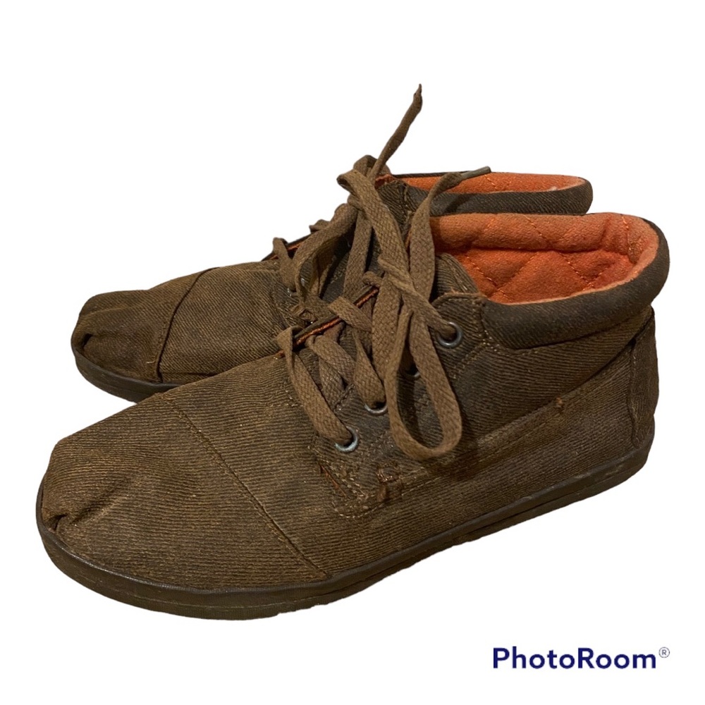 💫 Toms 7.5 Wide Lace up Shoes - Picture 4 of 11